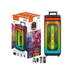 Ailiang Portable Wireless Speaker Kolav-D2815 with Mic Black Ailiang Portable Wireless Speaker Kolav-D2815 with Mic Black